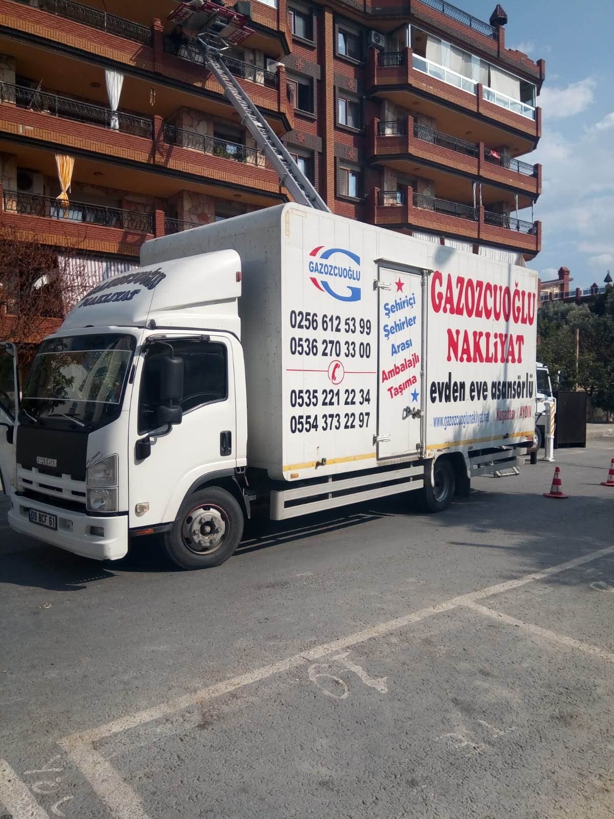 Gazozcuoğlu Kuşadası Evden Eve Nakliyat | Asansörlü Taşıma & Sepetli Vinç görseli 3