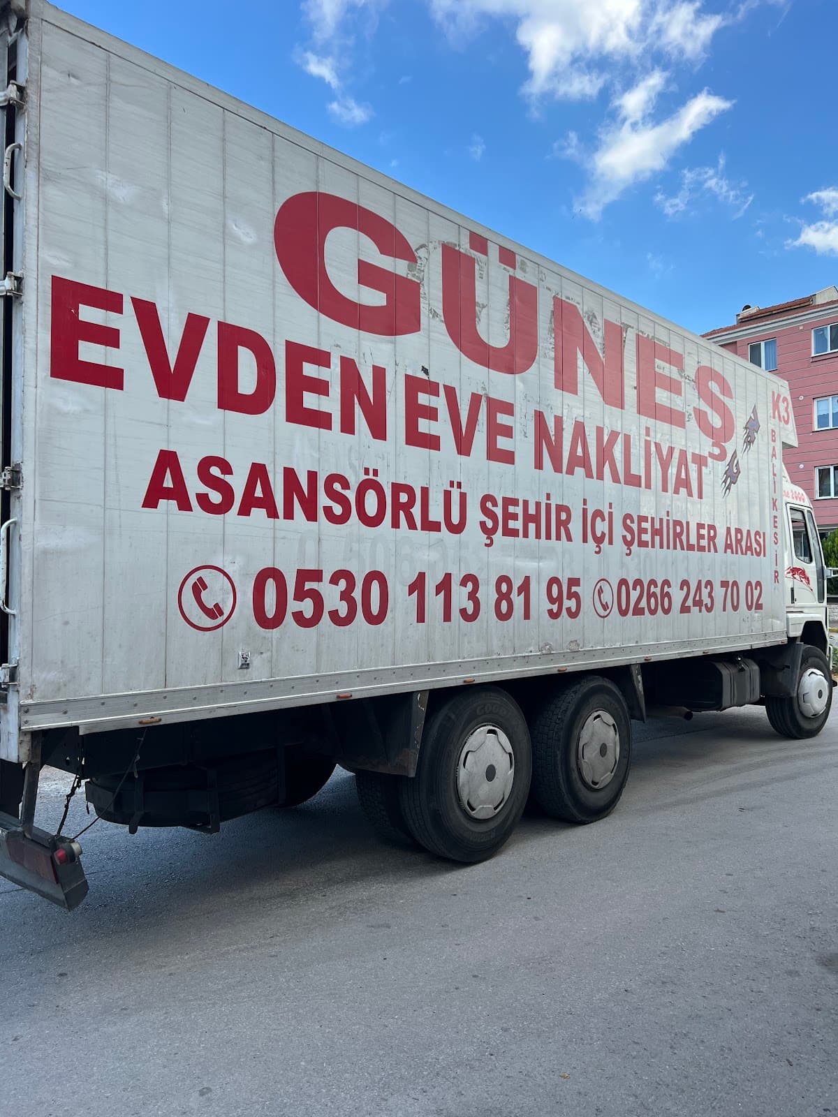 Güneş Balıkesir Evden Eve Nakliyat görseli 1