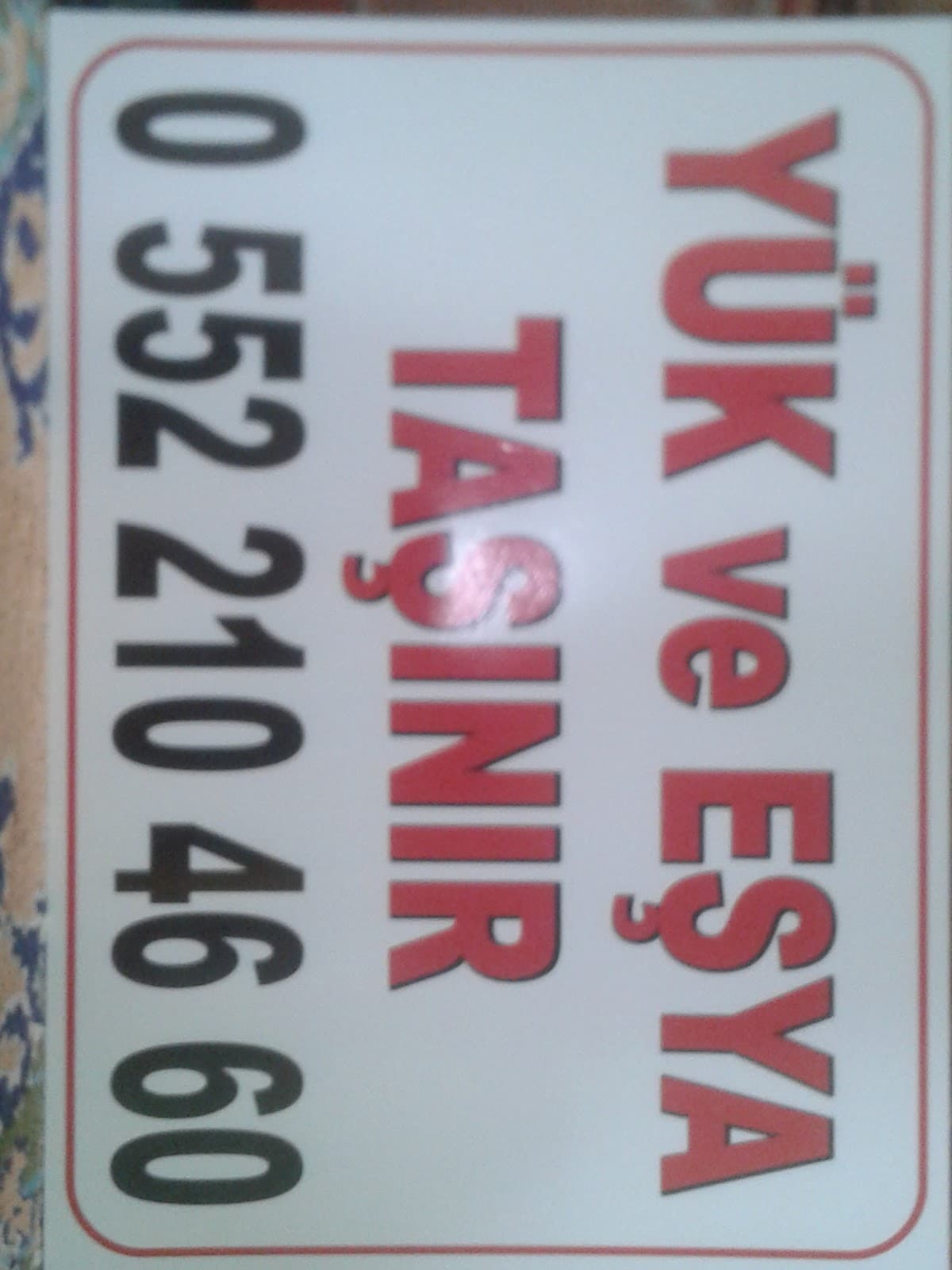 YÜK ve EŞYA TAŞINIR görseli 1