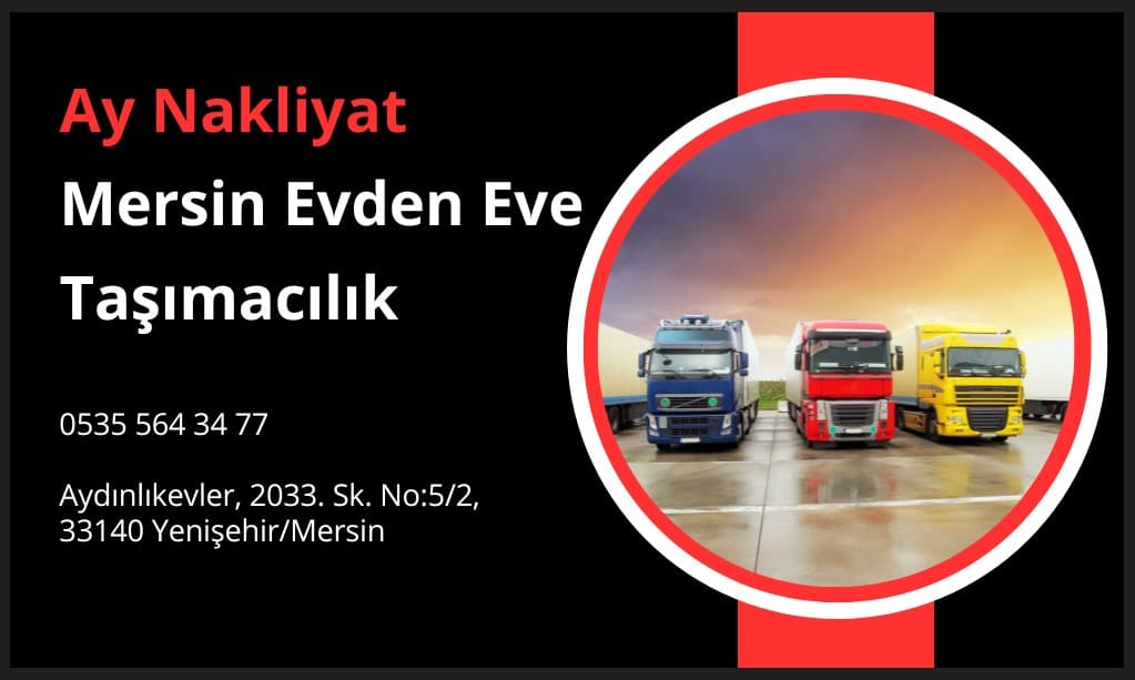 Mersin Evden Eve Taşımacılık - Ay Nakliyat görseli 1