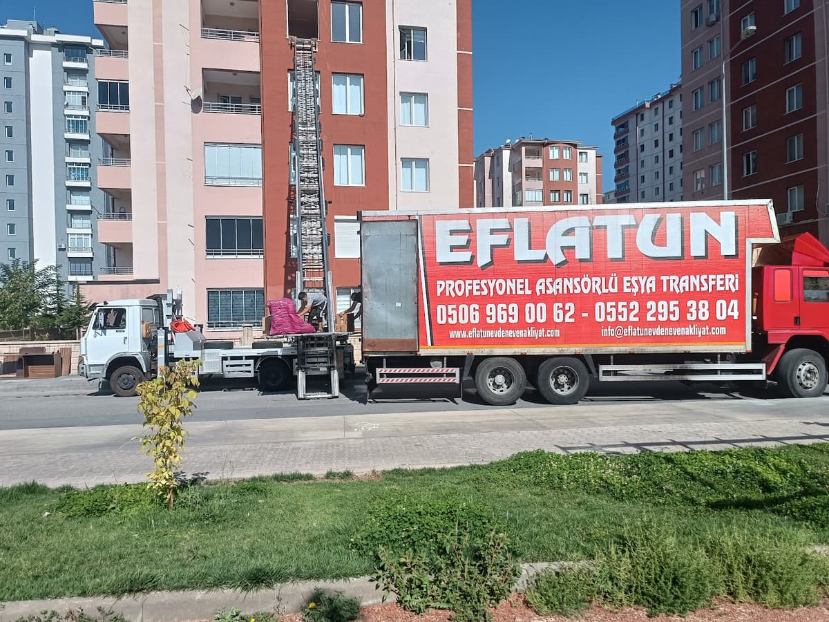 Eflatun Evden Eve Nakliyat | Kayseri Ev & Ofis Nakliye & Ev Taşıma Asansör Kiralama Evden Eve Nakliyat Depolama görseli 3