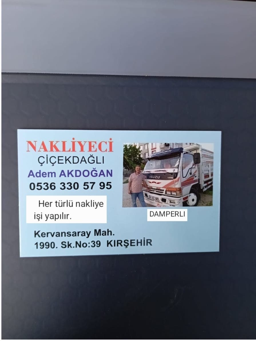 Adem Akdoğan Kırşehir nakliye görseli 2