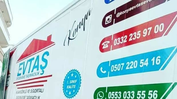 Konya EVTAŞ Evden Eve Asansörlü Taşımacılık ve Nakliyat. görseli 1