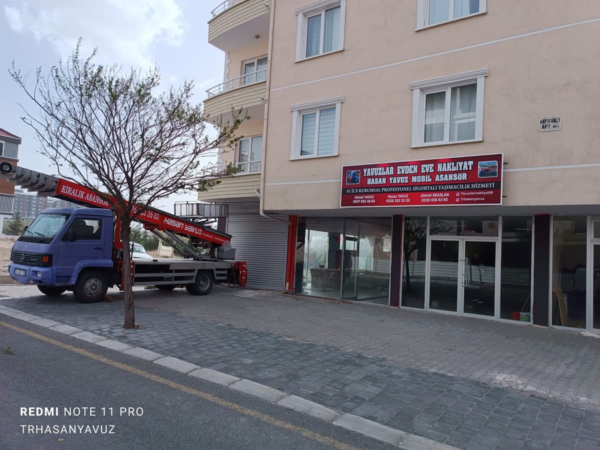 Nevşehir Yavuzlar Evden Eve Nakliyat Ve Mobil Asansör görseli 2