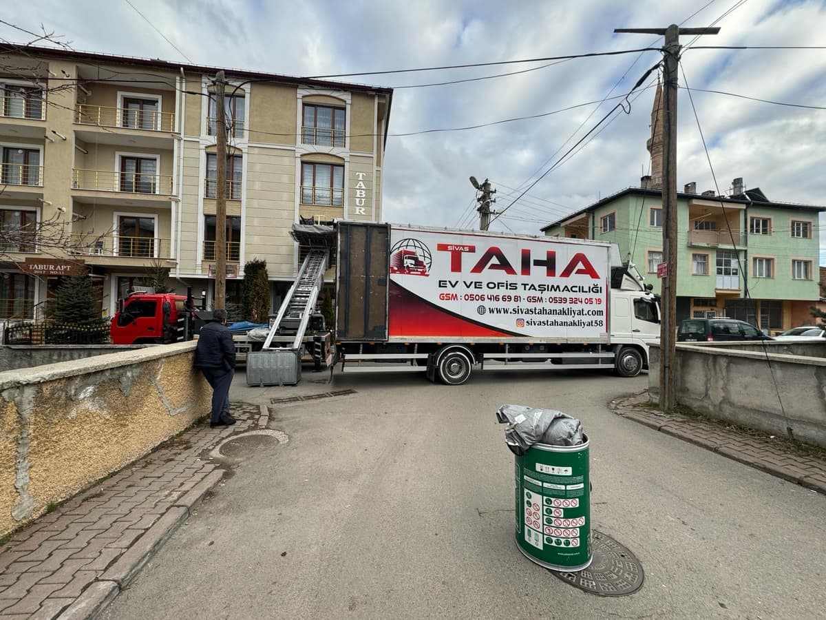 SİVAS TAHA NAKLİYAT EVDEN EVE ASANSÖRLÜ TAŞIMACILIK görseli 2