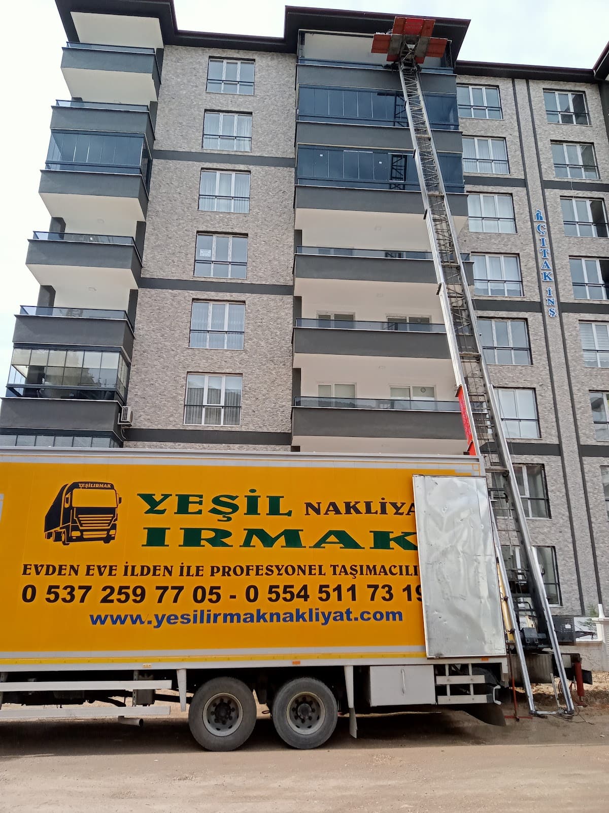 Yeşilırmak Nakliyat profesyonel taşımacılık görseli 2