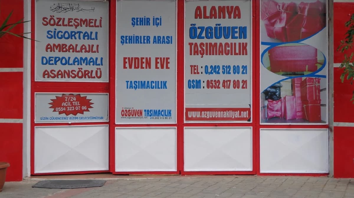 ALANYA ÖZGÜVEN NAKLİYAT görseli 1