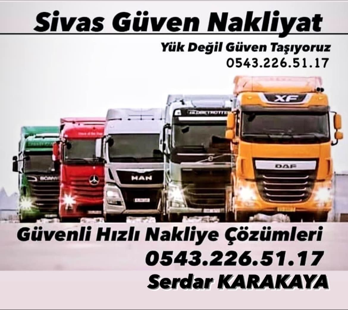 && Sivas Güven Nakliyat && ..... Yük Ve Eşya Taşımacılığı görseli 1