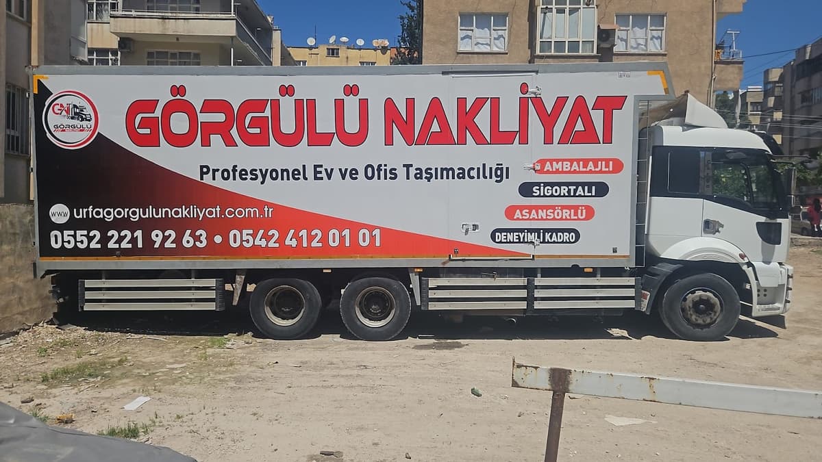 Şanlıurfa Görgülü Nakli̇yat görseli 1